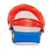 クロックス（crocs）サンダル マリオ クラシック クロッグ レッド ブルー 212134-90H スポーツサンダル カジュアル シューズ