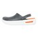 クロックス（crocs）サンダル インモーション クロッグ Sla/Gre グレー ホワイト 209964-0DA スポーツサンダル カジュアル シューズ