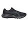 アシックス（ASICS）ランニングシューズ ジョギングシューズ ゲルコンテンド10 ワイド ブラック グレー  1012C014.002 スポーツ シューズ