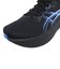 アシックス（ASICS）ランニングシューズ ジョギングシューズ ゲルニンバス 28 ブラック ブルー 1011C127.004 スポーツ シューズ