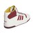 アディダス（adidas）スニーカー ブレイクスタート ミッド ホワイト レッド OSK17-KH9214
