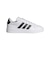 アディダス（adidas）ジュニアスニーカー ボーイズ スポーツシューズ グランドコート3.0 ホワイト ブラック ONE93-JP9365 スポーツ カジュ…