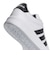 アディダス（adidas）ジュニアスニーカー ボーイズ スポーツシューズ グランドコート3.0 ホワイト ブラック ONE93-JP9365 スポーツ カジュ…