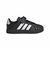 アディダス（adidas）ジュニアスニーカー スポーツシューズ ストリートトーク EL ブラック ホワイト OPK37-JS5055 スポーツ カジュアル シ…