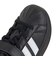 アディダス（adidas）ジュニアスニーカー スポーツシューズ ストリートトーク EL ブラック ホワイト OPK37-JS5055 スポーツ カジュアル シ…