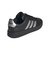 アディダス（adidas）ジュニアスニーカー ボーイズ スポーツシューズ グランドコート3.0 ブラック シルバー ONE93-KI7201 スポーツ カジュ…