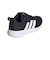 アディダス（adidas）ベビースニーカー スポーツシューズ VL ムーブ EL ブラック ホワイト OQT09-KH9732 スポーツ カジュアル シューズ