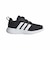 アディダス（adidas）ベビースニーカー スポーツシューズ VL ムーブ EL ブラック ホワイト OQT09-KH9732 スポーツ カジュアル シューズ