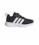アディダス（adidas）ベビースニーカー スポーツシューズ VL ムーブ EL ブラック ホワイト OQT09-KH9732 スポーツ カジュアル シューズ