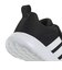 アディダス（adidas）ベビースニーカー スポーツシューズ VL ムーブ EL ブラック ホワイト OQT09-KH9732 スポーツ カジュアル シューズ