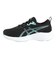 アシックス（ASICS）ジュニア スポーツシューズ スニーカー レーザービーム MQ ブラック ブルー 1154A235.002 スポーツ トレーニングシューズ