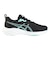 アシックス（ASICS）ジュニア スポーツシューズ スニーカー レーザービーム MQ ブラック ブルー 1154A235.002 スポーツ トレーニングシューズ