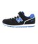 ニューバランス（new balance）ジュニア スニーカー スポーツシューズ 373 バンジー ウィズ トップ ブラック ブルー Y3731S0 M カジュ…