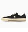 コンバース（CONVERSE）スニーカー タウンシューズ ワンスター エイジド スエード AG ブラック 33703200 スポーツ カジュアル シューズ