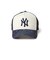 ニューエラ（NEW ERA）キャップ 9FORTY A-Frame トラッカー Laser Burn Out Denim ニューヨーク・ヤンキース 15137…