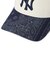 ニューエラ（NEW ERA）キャップ 9FORTY A-Frame トラッカー Laser Burn Out Denim ニューヨーク・ヤンキース 15137…