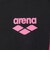 アリーナ（ARENA）水着 レディース 水泳 フィットネスワンピース スパッツ 黒×紺 M-LLサイズ AS6FWF13L BKNV フィットネス水着
