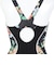 アリーナ（ARENA）水着 レディース 水泳 フィットネスワンピース スパッツ 黒 M-3Lサイズ AS6FWF13L BKBK フィットネス水着