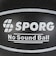 ゲームウエイトノーサウンドバスケットボール 7号球 SPCG-07 BLK