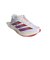 アディダス（adidas）ランニングシューズ スポーツシューズ アディゼロ EVO SL ホワイト レッド OTO47-KI2823 トレーニングシューズ 部活