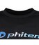 ファイテン（PHITEN）バレーボールウェア 長袖ラメグラデ Tシャツ BK/BL 3126JG72400