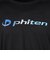 ファイテン（PHITEN）バレーボールウェア 長袖ラメグラデ Tシャツ BK/BL 3126JG72400