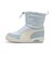 プーマ（PUMA）ジュニアボアブーツ スノトレ スノーシューズ マルチフレックス ブーツ PS ライトブルー 40284706 スノーブーツ 防滑