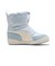 プーマ（PUMA）ジュニアボアブーツ スノトレ スノーシューズ マルチフレックス ブーツ PS ライトブルー 40284706 スノーブーツ 防滑