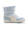 プーマ（PUMA）ジュニアボアブーツ スノトレ スノーシューズ マルチフレックス ブーツ PS ライトブルー 40284706 スノーブーツ 防滑