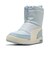 プーマ（PUMA）ジュニアボアブーツ スノトレ スノーシューズ マルチフレックス ブーツ PS ライトブルー 40284706 スノーブーツ 防滑