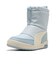プーマ（PUMA）ジュニアボアブーツ スノトレ スノーシューズ マルチフレックス ブーツ PS ライトブルー 40284706 スノーブーツ 防滑