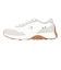 ルコックスポルティフ（lecoqsportif）スニーカー スポーツシューズ LCS マルゴー ホワイト シルバー LU6FSN03LZ WHSL スポーツ …