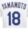 エムエルビー（MLB）野球ウェア ロサンゼルス・ドジャース 山本由伸 ゴールドコレクション 半袖Tシャツ N199-10A-6LD-U5R