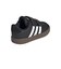 アディダス（adidas）ジュニア スポーツシューズ VLコート 3.0 スケートボーディング キッズ ブラック ホワイト NJX08-ID9156  ベルト…