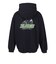 エクストララージ（XLARGE）OLD OG ジップ フーデッド スウェットシャツ 101263012004-BLACK