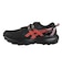 アシックス（ASICS）ランニングシューズ トレランシューズ ゲルベンチャー 11 ウォータープルーフ ブラック レッド 1012B934.002 スポーツシ…