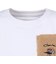 チャムス（CHUMS）キッズ フラッフィーポケットブラッシュド ロングスリーブTシャツ CH21-1475-W001