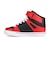 ディーシーシューズ（DC SHOES）ジュニア スニーカー ボーイズ KS  SE EV SN  ブラック レッド 26FW DK264004 609 ボーダ…