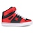ディーシーシューズ（DC SHOES）ジュニア スニーカー ボーイズ KS  SE EV SN  ブラック レッド 26FW DK264004 609 ボーダ…