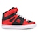 ディーシーシューズ（DC SHOES）ジュニア スニーカー ボーイズ KS  SE EV SN  ブラック レッド 26FW DK264004 609 ボーダ…