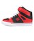 ディーシーシューズ（DC SHOES）ジュニア スニーカー ボーイズ KS  SE EV SN  ブラック レッド 26FW DK264004 609 ボーダ…