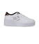 ディーシーシューズ（DC SHOES）スニーカー チェルシー ライト ウェッジ  ホワイト ブラウン 26FW DW264601 WWL ボーダーシューズ ス…
