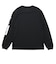バドミントンウェア ドライロングTシャツ T-6205U-BLA