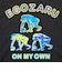 エゴザル（EGOZARU）バスケットボールウェア レトロスーベニア バックプリント ロングスリーブTシャツ EZFW26ULS017C001
