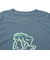 エゴザル（EGOZARU）レトロスーベニア スリーブプリント ロングスリーブTシャツ EZFW26ULS018C119