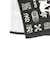 エゴザル（EGOZARU）レトロテクノパターン スポーツフェイスタオル EZFW26UTW012C450