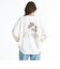 ロキシー（ROXY）RISE & SHINE ワッフルニット長袖Tシャツ ロンT RLT264010 NAT