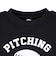 ピッチングニンジャ（PITCHING NINJA）野球ウェア スウェットシャツ OT0526FW0002-BLK