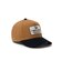ニューエラ（NEW ERA）ジュニア キャップ Youth 9FORTY A-Frame Duck Canvas ウーブンパッチ ライトブロンズ ネイビーコー…