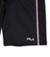 フィラ（FILA）フィットネス水着 レディース 水泳 袖付きチェック柄プリントジップセパレート 346602-BK